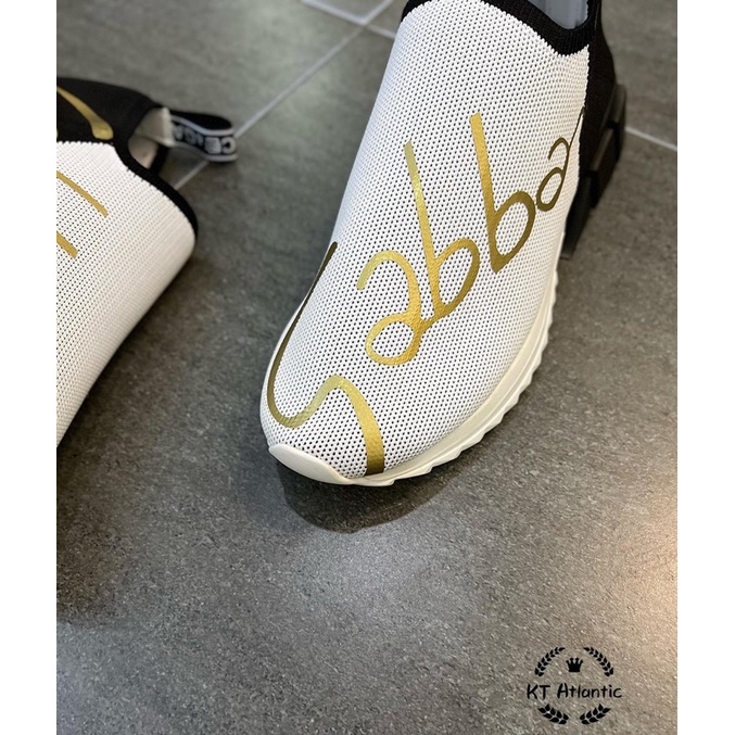 Giầy Slipon D/G chữ chạy