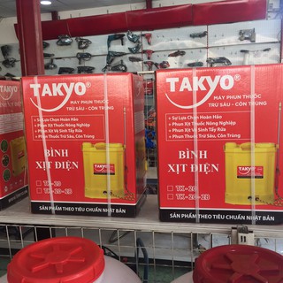 Bình xịt điện 20 lít takyo TK20