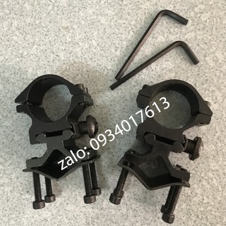 Chân đỡ gắn đèn pin, đèn laser cho xe đạp (1 cái)