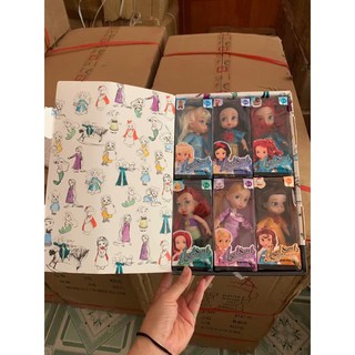 Set 6 công chúa búp bê Disney