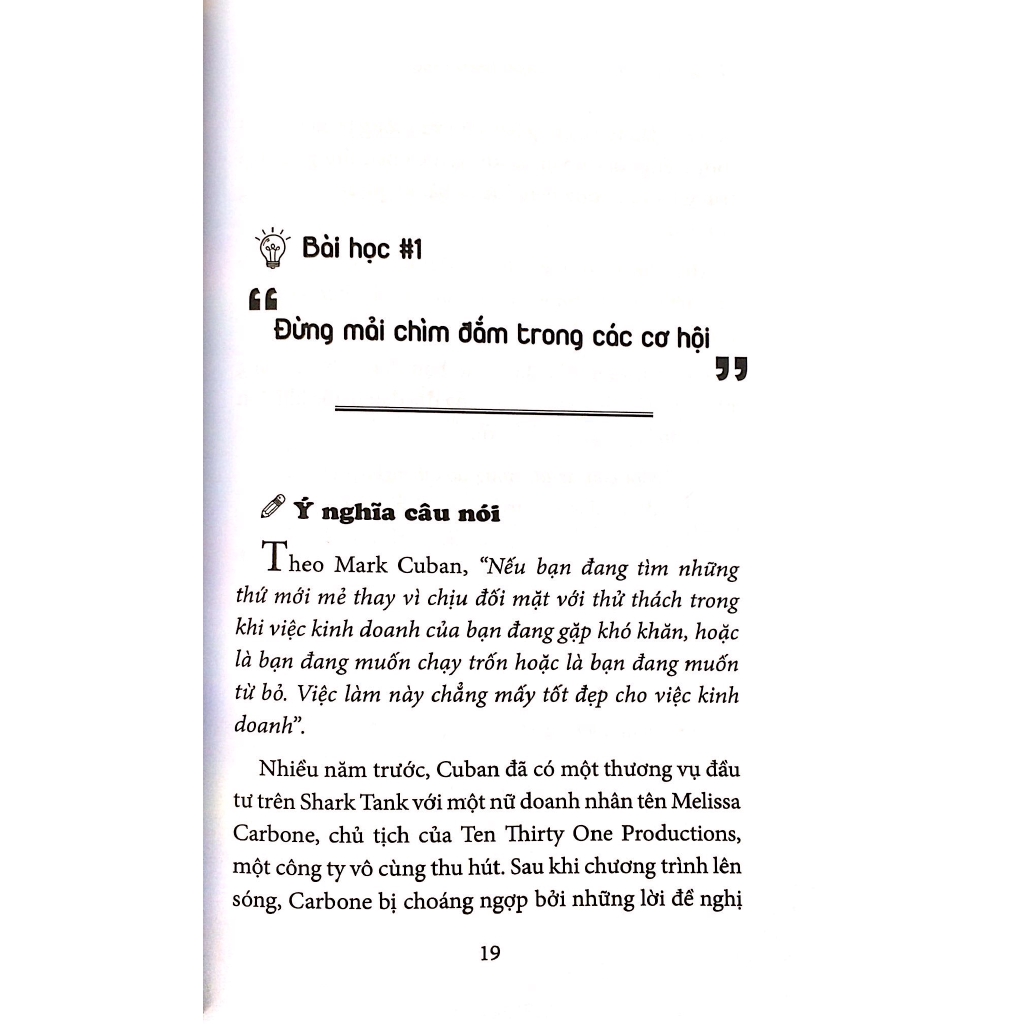 Sách - Mark Cuban - 15 Bí Quyết Thành Công Trong Cuộc Đời Và Sự Nghiệp Của Ông Trùm Kinh Doanh Mang Tinh Thần Thể Thao