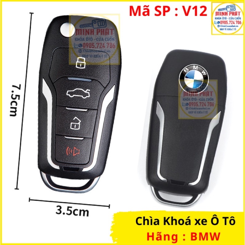 Chìa khoá remote xe Ô tô BMW 318