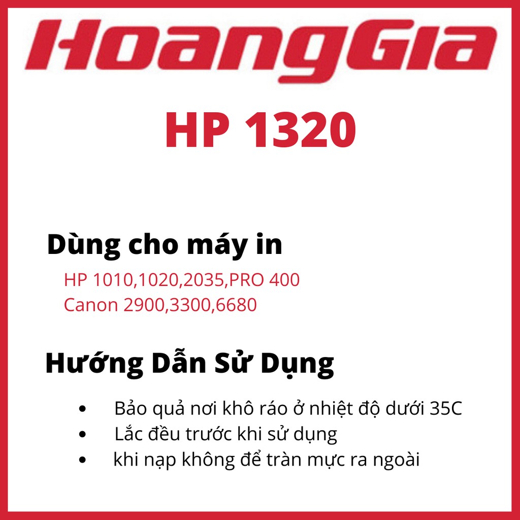 Mực đổ máy in - Loại in đậm và siêu nét canon 2900,3300,3050....Hp 400,2035,2055,402