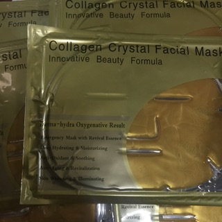 Sale 38% Combo 10 miếng mặt nạ collagen vàng trắng da chống lão hoá
