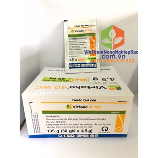 Virtako 40wg - diệt trừ sâu cuốn lá - sâu đục thân 4.5gr