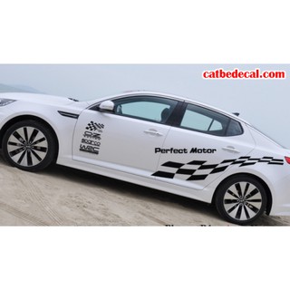 Tem Dán Sườn Ô Tô Dòng Sedan