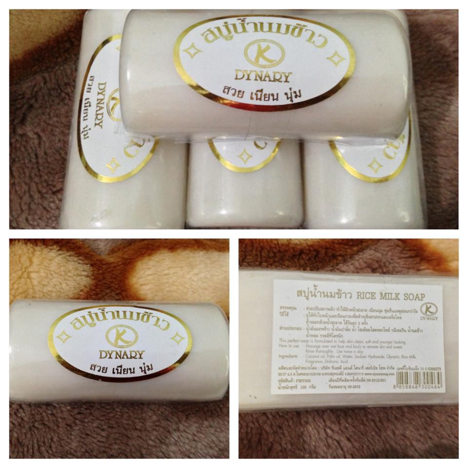 Xà phòng sữa gạo Dynary Rice Milk Soap 50g