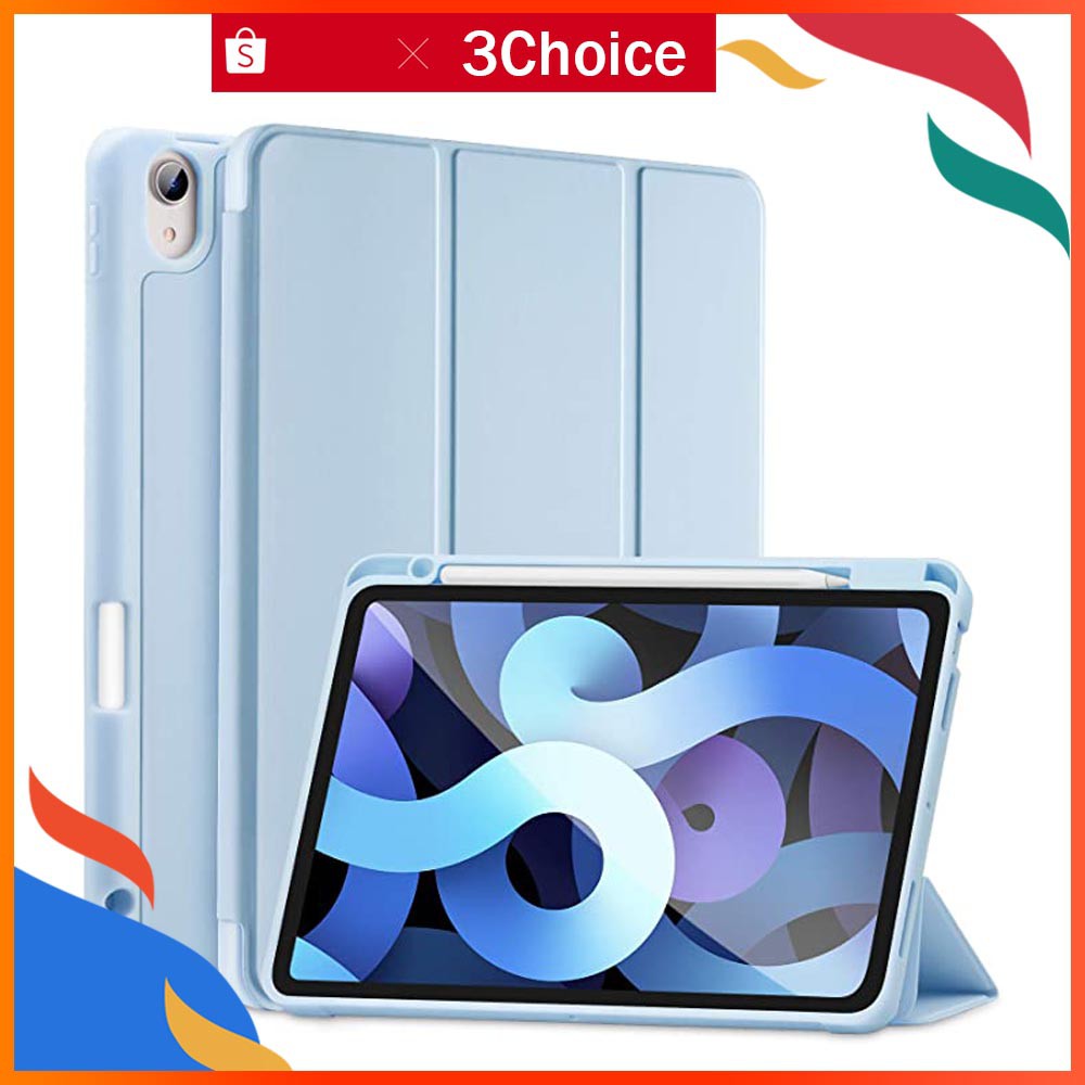 Bao Da Máy Tính Bảng Kiêm Giá Đỡ Đa Năng Cho iPàd Air 4 iPàd Air 2020 10.9 Inch Thế Hệ Thứ 4 Thời gian giao hàng dự kiến cho sản phẩm này là từ 7-9 ngày