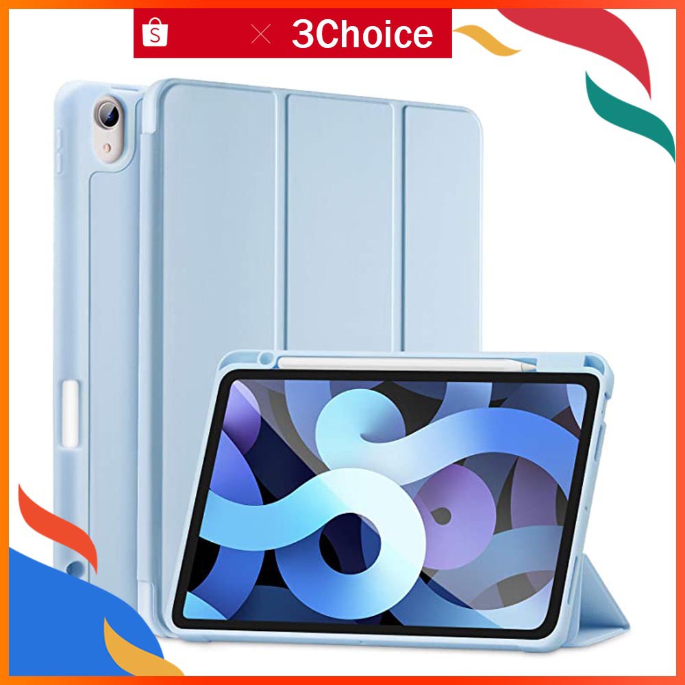 Bao Da Máy Tính Bảng Kiêm Giá Đỡ Đa Năng Cho Ipad Air 4 Ipad Air 2020 10.9 Inch Thế Hệ Thứ 4 | BigBuy360 - bigbuy360.vn