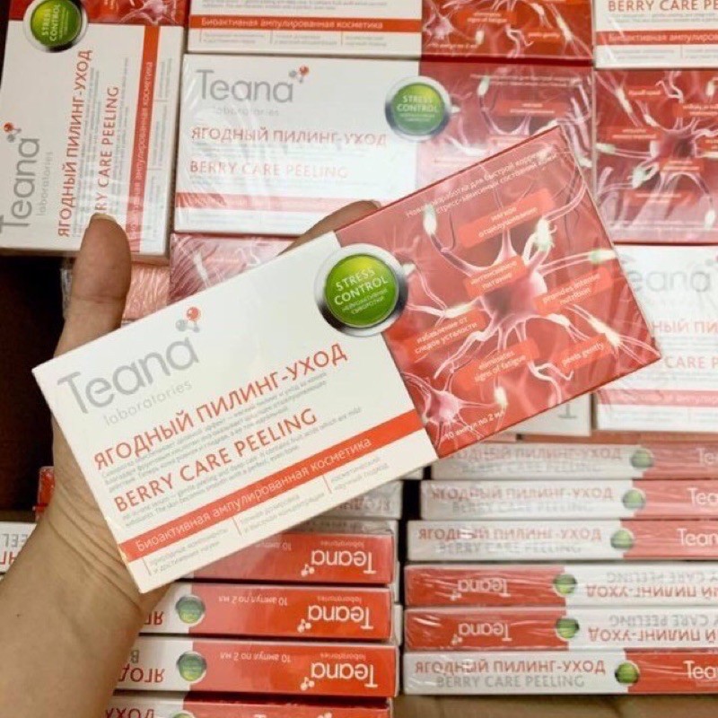 Serum Teana Berry Care Peeling peel da hoá học giảm sẹo rỗ thâm mụn 20ml