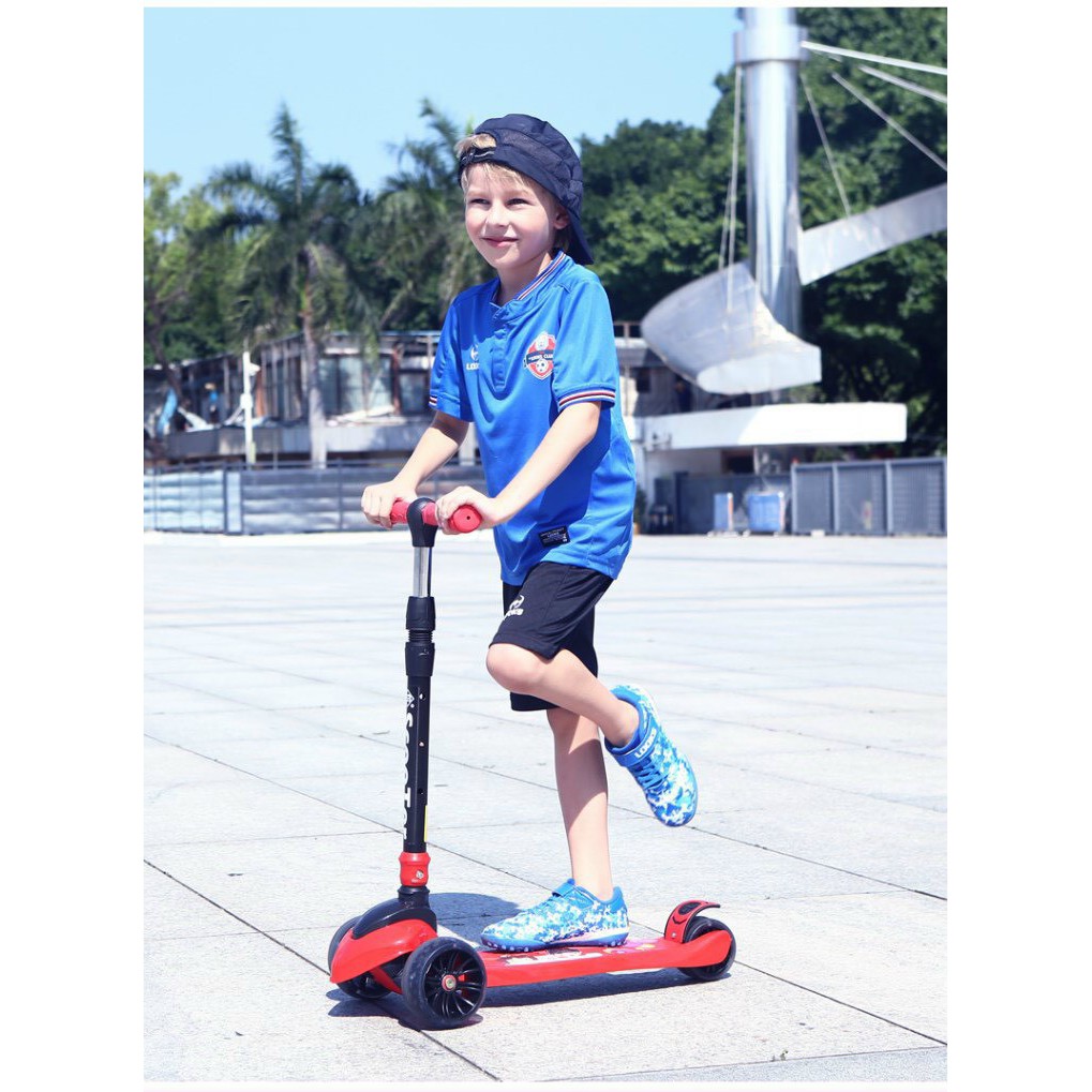 XE TRƯỢT SCOOTER LOẠI 1 MÀU XANH CHO BÉ VẬN ĐỘNG