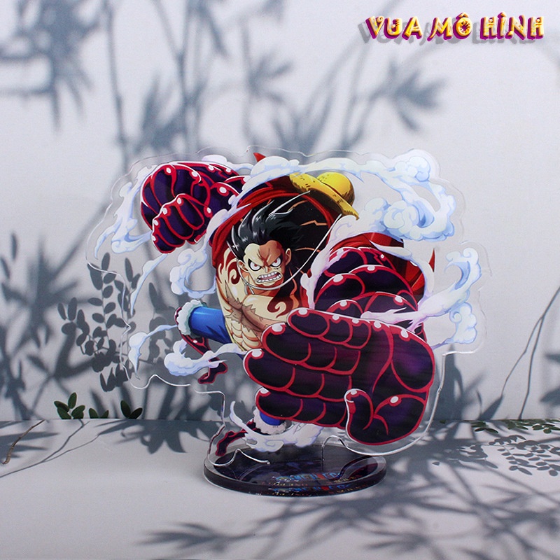 Mô hình One Piece - Tấm Mica 3D các nhân vật trong One piece để bàn cực đẹp