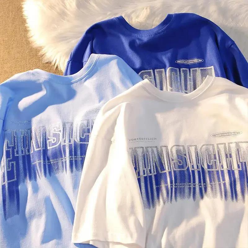 NRVP Áo Thun 100% Cotton Dáng Rộng Thời Trang Hàn Quốc Cho Nữ