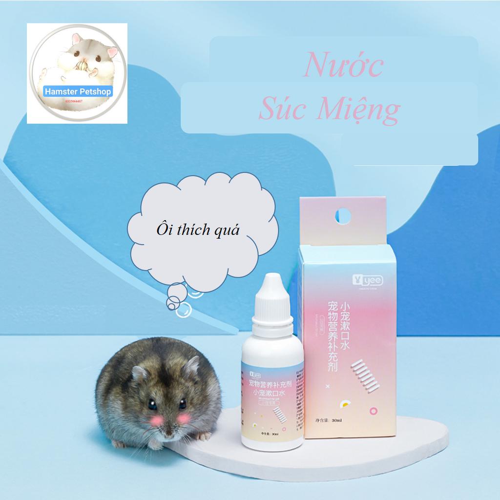 Nước súc miệng cho Hamster , Sóc ,Nhím , thỏ ,Bọ ú