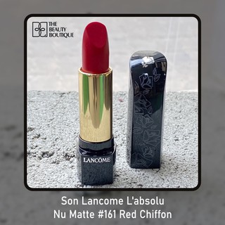Son Lancome L'absolu Nu Matte #161 Red Chiffon