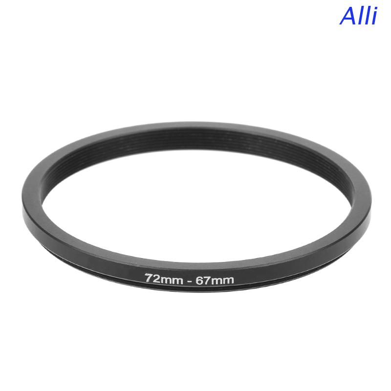 Vòng Gắn Thấu Kính Lọc Máy Ảnh 72mm - 67mm Bằng Kim Loại Mới