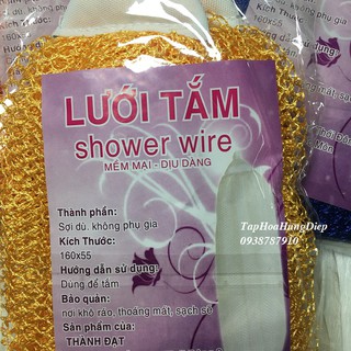Lưới tắm - dây tắm chà lưng