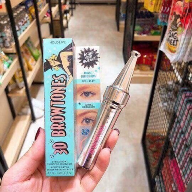 chuốt mi mascara 3D brow toners