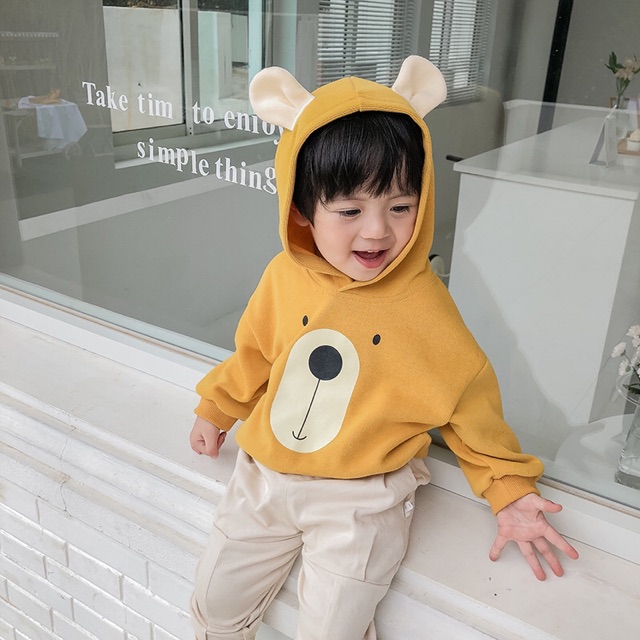 ÁO HOODIE TAI GẤU CHO BÉ | BigBuy360 - bigbuy360.vn