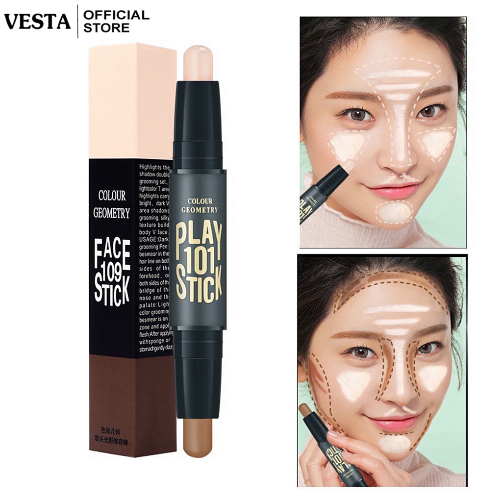 Phấn tạo khối che khuyết điểm - bút tạo khối highlight Lameila | BigBuy360 - bigbuy360.vn