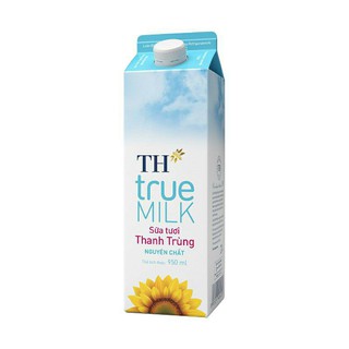 Set 3 hộp Sữa tươi thanh Trùng Nguyên Chất / Ít đường 950ml