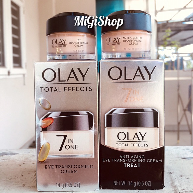 [Hàng Mỹ] Kem Dưỡng Mắt Chống Lão Hoá Olay Total Effects Eye Transforming Cream 14g | BigBuy360 - bigbuy360.vn