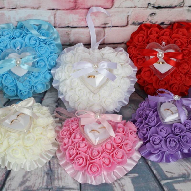 Flgo Giá Đỡ Trưng Bày Trang Sức Hình Trái Tim Bằng Vải Mềm Phong Cách Vintage Thanh