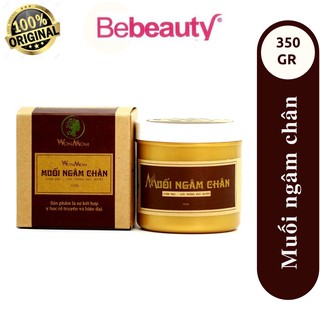 Muối ngâm chân thảo dược wonmom giảm đau nhức, phù chân, giúp lưu thông máu 350gr