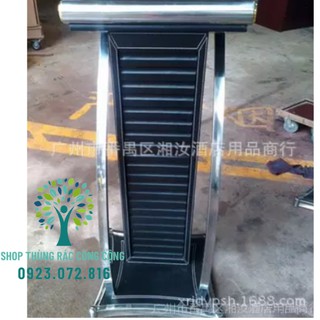 Bục phát biểu bọc da 470*470*1100 mm