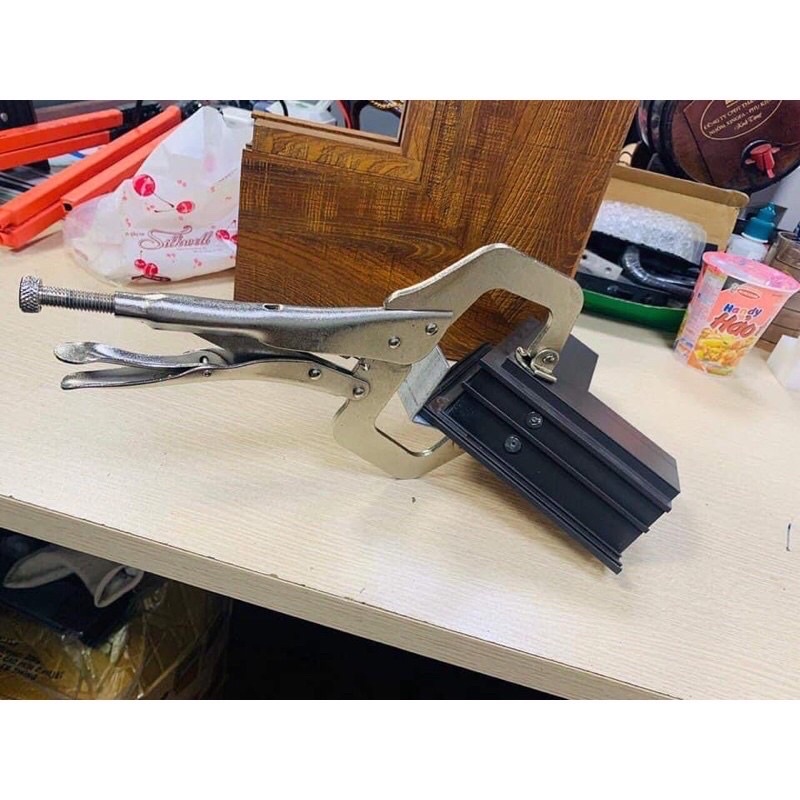 Kìm Kẹp Chữ C Hàng Loại 1 Kẹp Cố Định Góc Vuông Nhanh Chóng Tiện Lợi