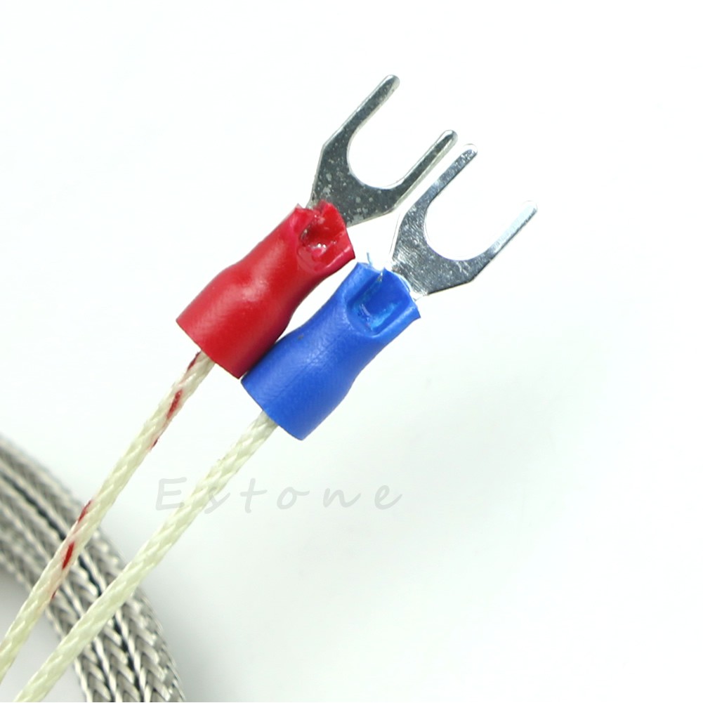 Dây Lò Xo Nối Bộ Cảm Biến Nhiệt Độ Loại K Dài 2m Có Vít M6