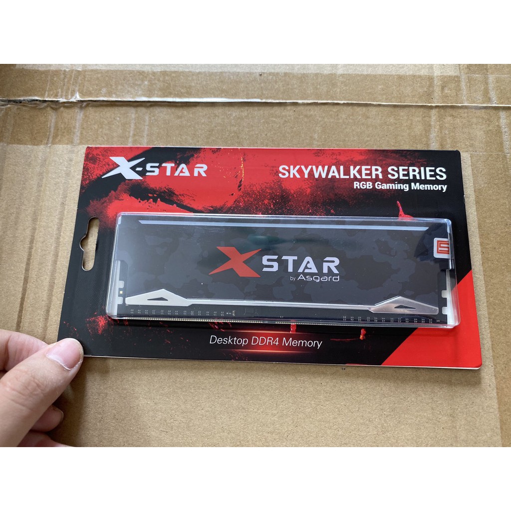 Ram DDR4 XSTAR 8gb bus 3200Mhz tản led RGB new