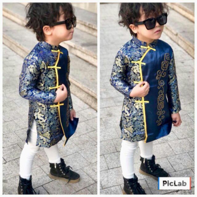 Áo dài cho bé trai