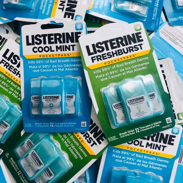 LISTERIN NGẬM THƠM MIỆNG