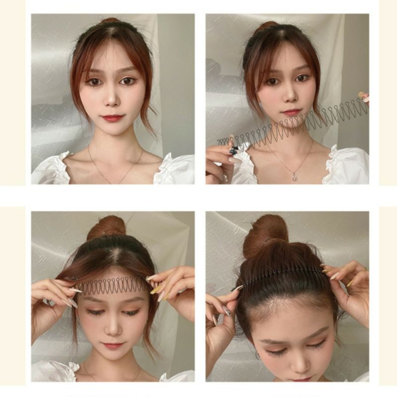 Xược tóc,cài tóc lò xo làm gọn gàng tóc (2 cái nhỏ/1 cái lớn/1 cái vừa)