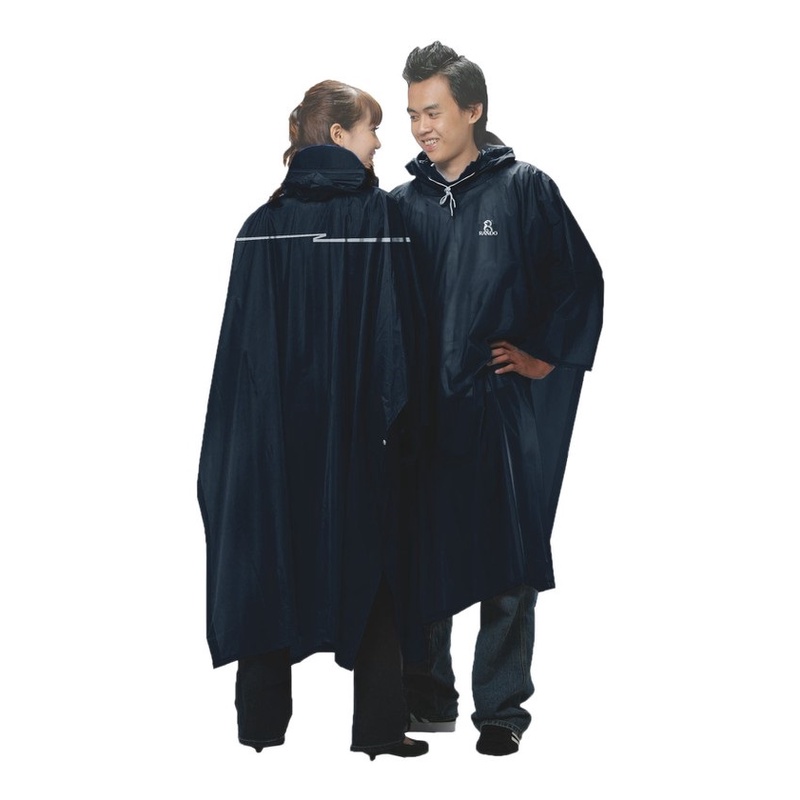 [Bền Bỉ] áo mưa Rando Poncho vải best phản Quang - hàng chính hãng Rando - Chất liệu bền bỉ | HBauto