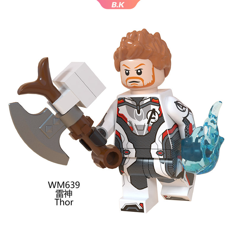 HAWKEYE Mô Hình Lắp Ráp Lego Đồ Chơi Nhân Vật Thor Lron Man Rocket M639-Wm648 (Ku2)