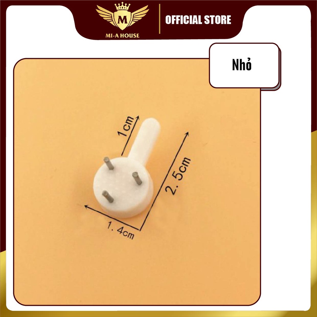 Móc treo đồ đóng đinh chắc chắn - Móc treo đồ tiện lợi - giá rẻ