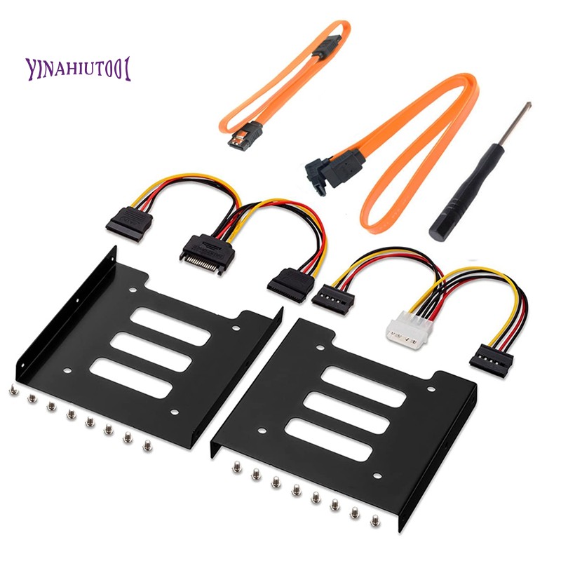 SATA Bộ Khay Ổ Cứng Ssd 2.5 Inch Sang 3.5 Inch Kèm Dây Cáp Dữ Liệu | BigBuy360 - bigbuy360.vn