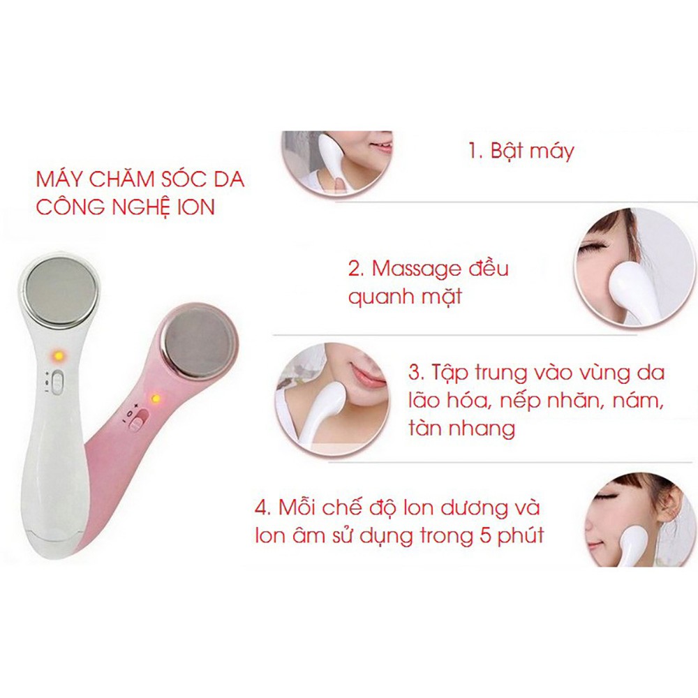 Máy Massage Mặt Ion