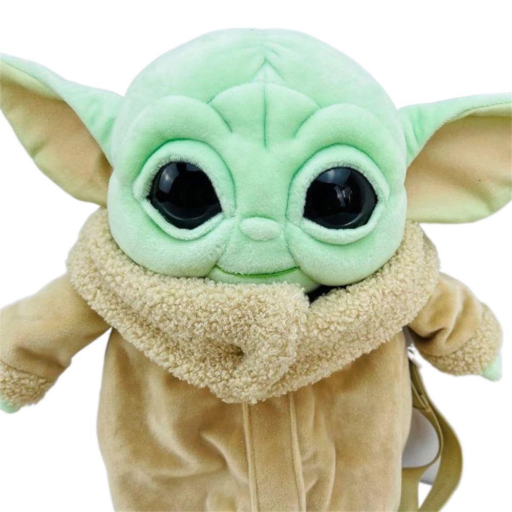 Ba Lô Đi Học Hình Búp Bê Yoda Nhồi Bông Dễ Thương Cho Bé Mẫu Giáo
