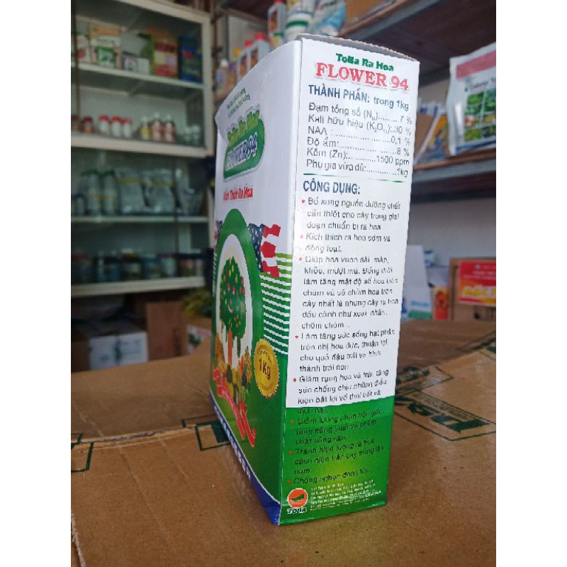 Phân Bón Lá F94 toba, 1kg, Kích Thích Ra Hoa