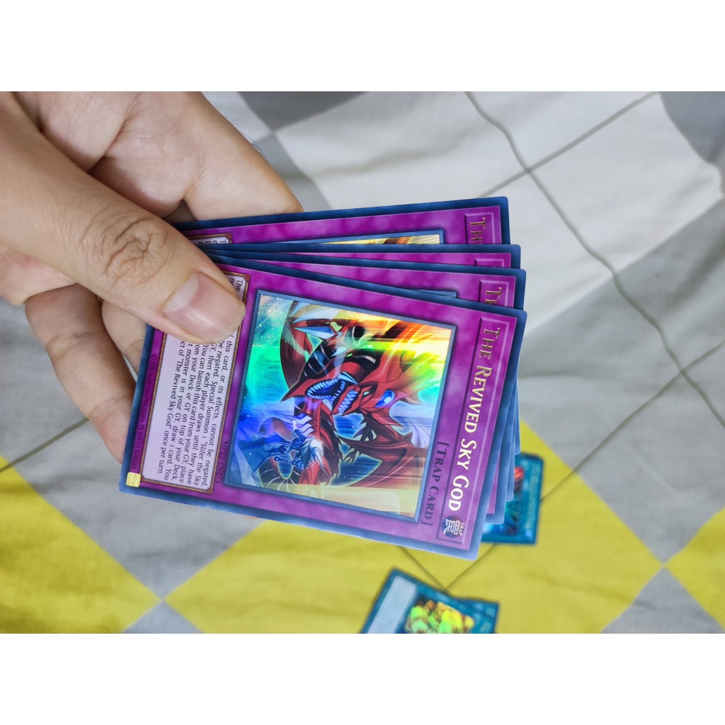 1 lá thẻ bài The Revived Sky God - MP22-EN273 - Ultra Rare 1st Edition