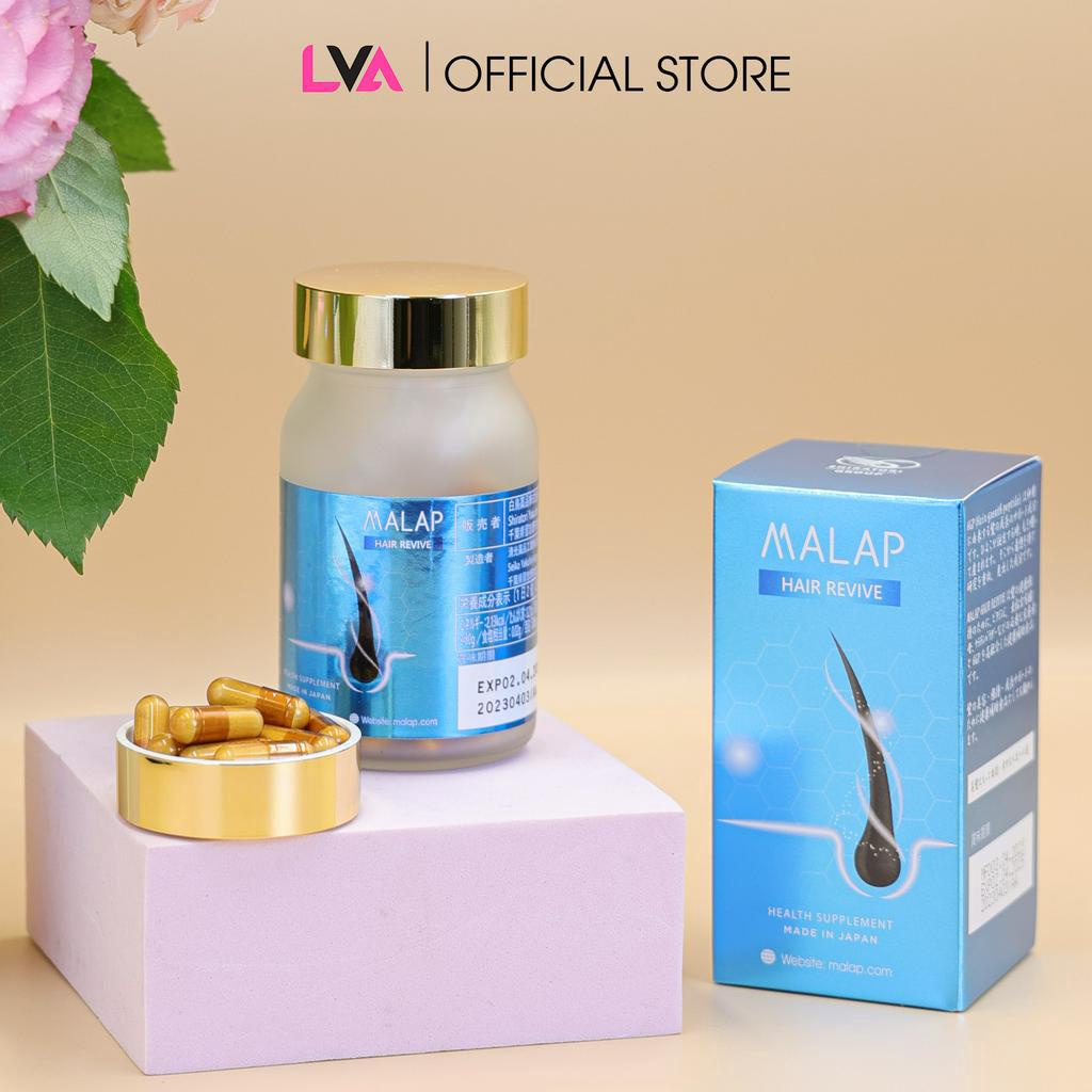 Viên uống mọc tóc Malap Hair Revive Nhật Bản - Hộp 60 viên