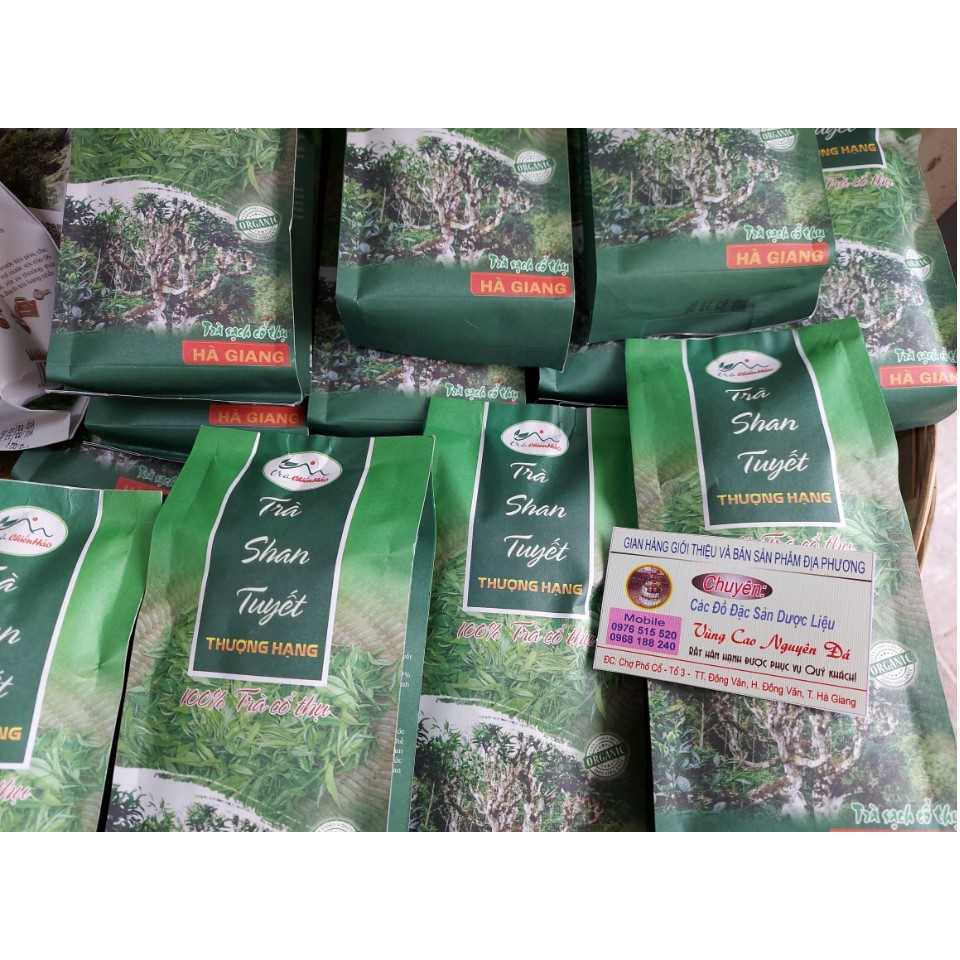 Trà shan tuyết Hà Giang - 100Gram loại thượng hạng