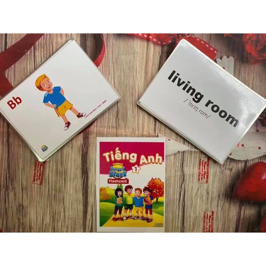 Flalhcard Smart Start 1 - HỒNG Mới