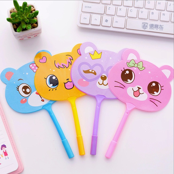 Bút Bi Gắn Quạt Làm Quà Tặng Cho Bé Dễ Thương