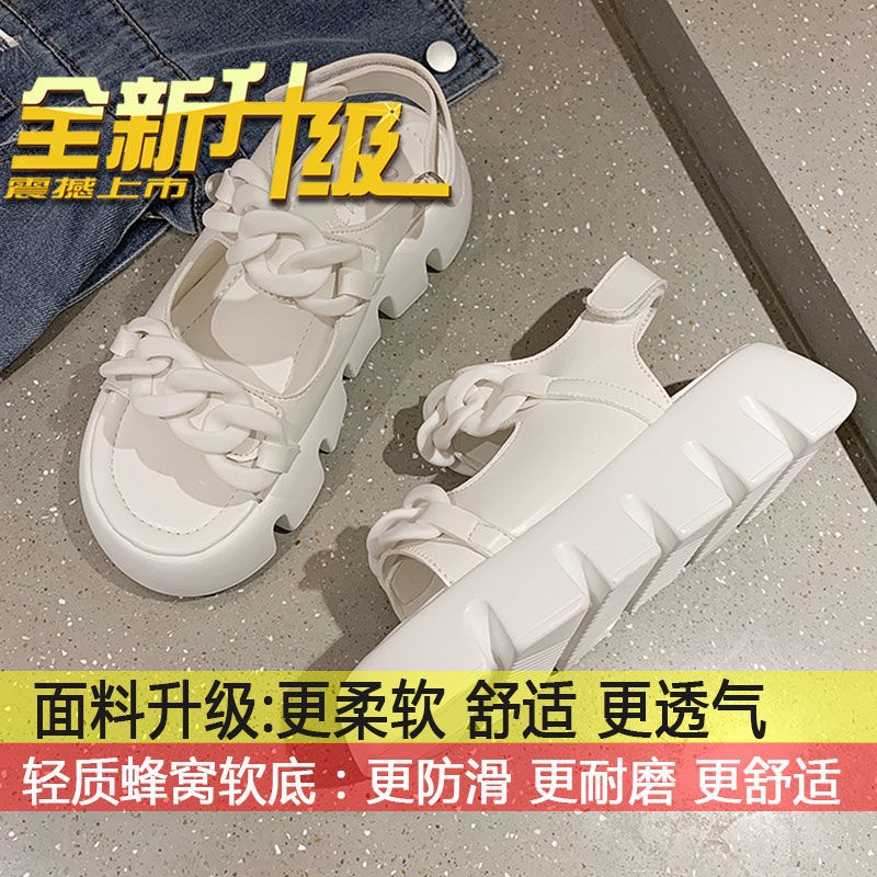 Xăng đan Quai Dán Đế Dày Phong Cách Hàn Quốc Thời Trang Mùa Hè Dành Cho Nữ S 2022