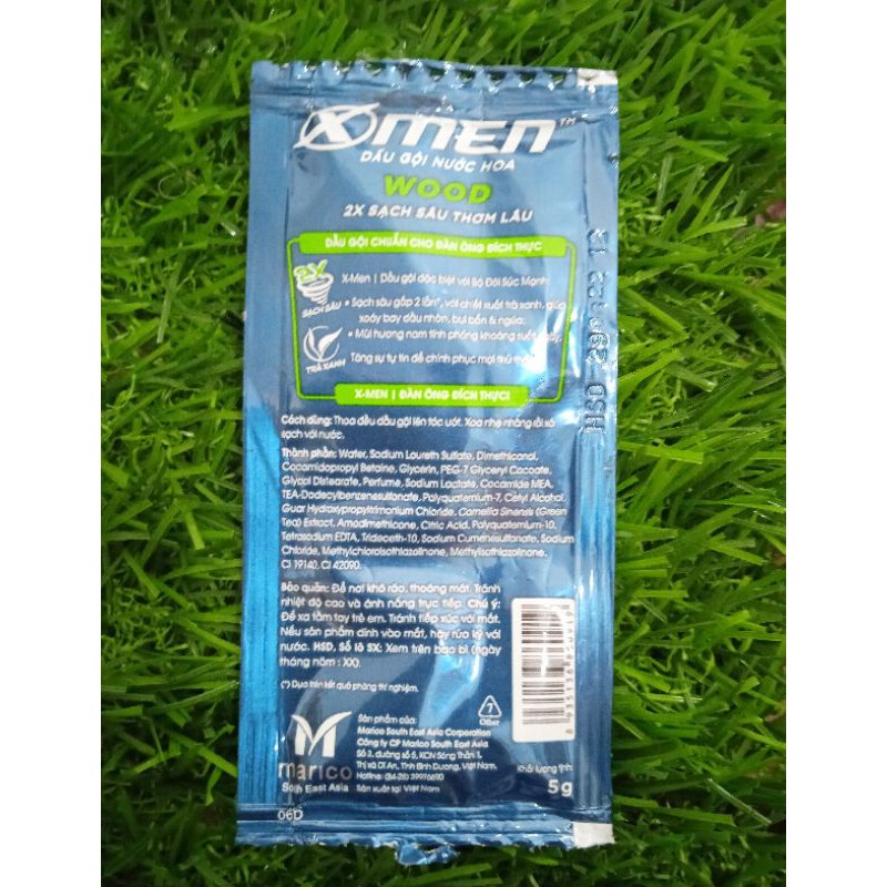 Dầu gội Xmen wood 5g