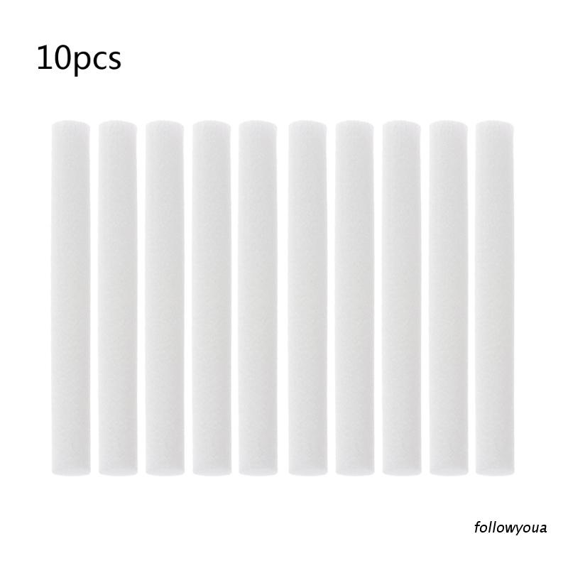 Set 10 que tăm bông cotton 8mmx64mm dùng cho máy khuếch tán tinh dầu